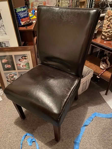 Photo of free Dining room chairs (Bank/hunt club) #2