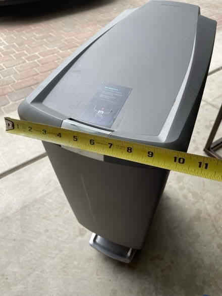 Photo of free Simple Human foot pedal trash cans (Central Ave/ Orchard) #2