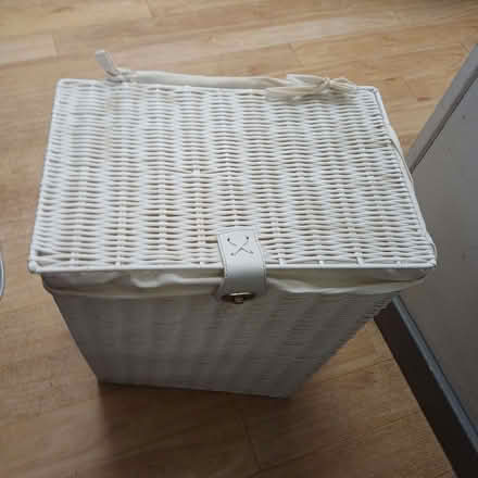 Photo of free Plastic wicker basket. (Sydenham SE26) #1