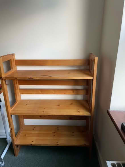 Photo of free Wooden bookshelf (Millbank SW1P) #1