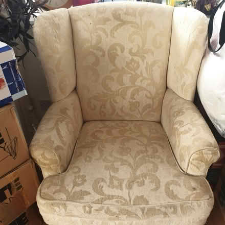 Photo of free parker knoll wing chair (seaton EX12) #1