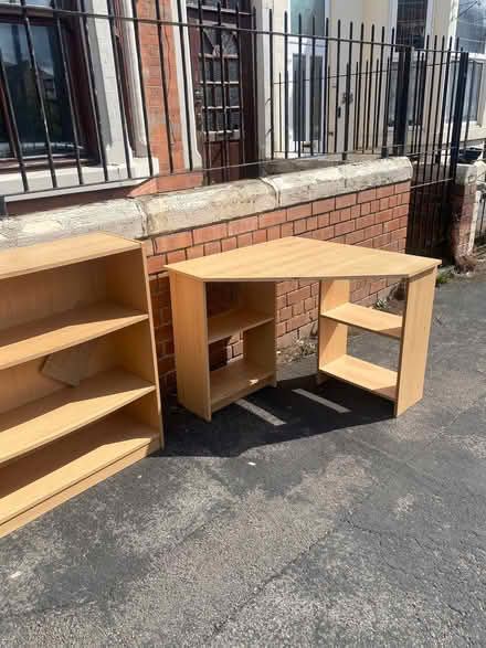 Photo of free Desk and bookcase (Old Basford NG6) #2