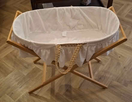 Photo of free Moses basket and stand (Boughton Monchelsea ME17) #4