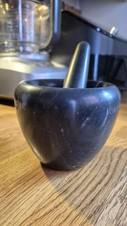 Photo of free Granite (or marble) pestle & mortar (Greystones S11) #1