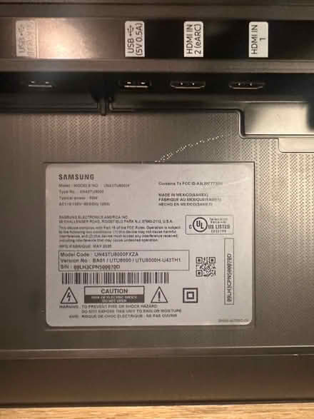 Photo of free 43" Samsung Smart TV (Boho/The Bowery) #2
