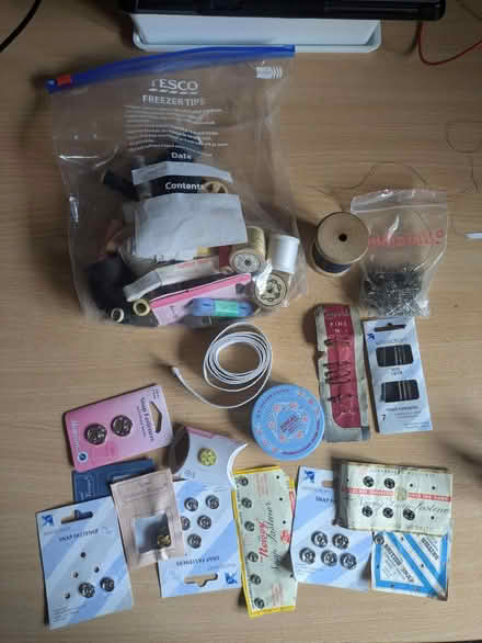 Photo of free Bag of sewing stuff (Mosspark, Glasgow G52) #1
