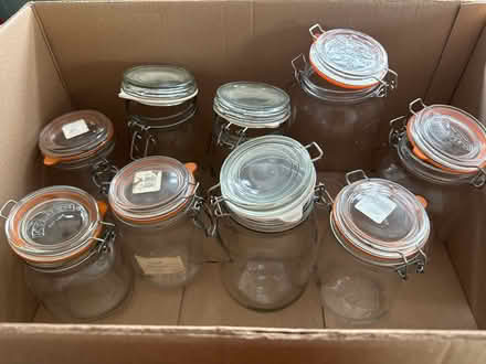 Photo of free Glass clip jars (Coalpit Heath BS36) #1