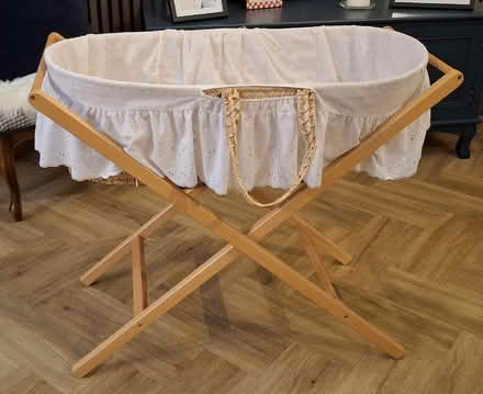 Photo of free Moses basket and stand (Boughton Monchelsea ME17) #1