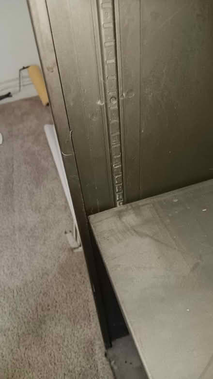 Photo of free Metal shelf unit (19095) #2