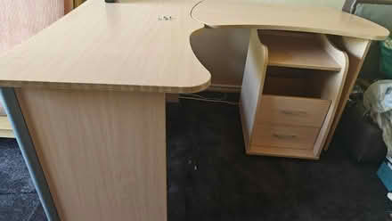 Photo of free Modern computer desk (Templepatrick BT39) #2