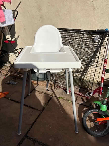Photo of free IKEA Antilop Highchair with Tray (Cullercoats NE26) #1
