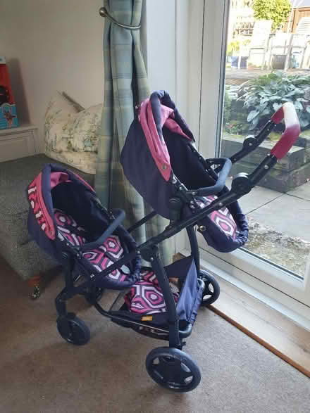 Photo of free Twin dolls pram (South Chailey Lewes) #4