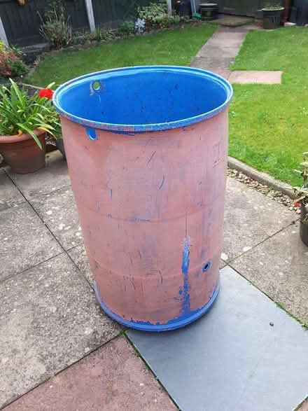 Photo of free large plastic storage barrel (The Rock TF3) #1