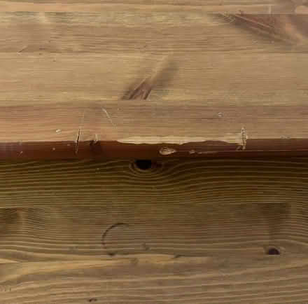 Photo of free Small pine desk in need of repair (Haslingden BB4) #2