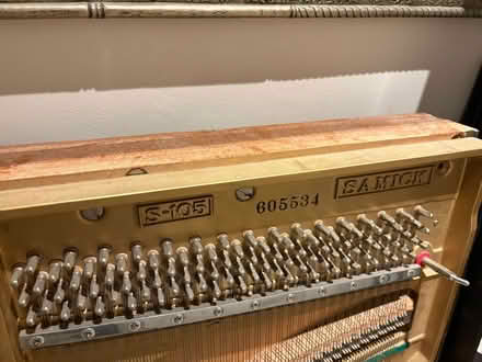 Photo of free Piano strings and wooden structure (Fulham Palace Rd SW6) #2
