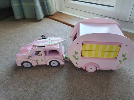 Photo of free ELC car and caravan (South Chailey Lewes) #1