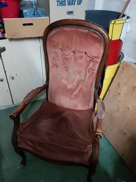 Photo of free Wing back chair and 2 seater sofa (Streatham SW16) #3