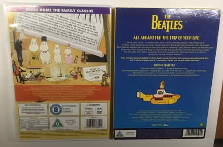 Photo of free Beatles & Moomins DVDs (Westcott, Dorking RH4) #2