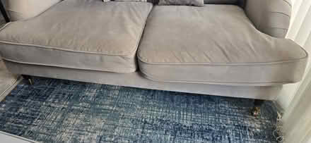 Photo of free 2-seater sofa with footrest (Colindale NW9) #1