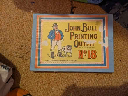 Photo of free Incomplete printing press toy (Heeley S2) #1
