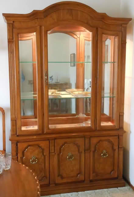 Photo of free Thomasville wood china cabinet (Loyal Heights) #1