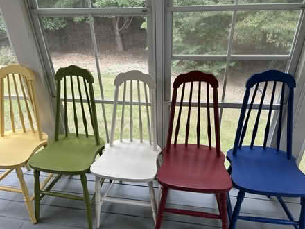 Photo of free Painter wooden chairs (Ford's Colony Williamsburg) #1