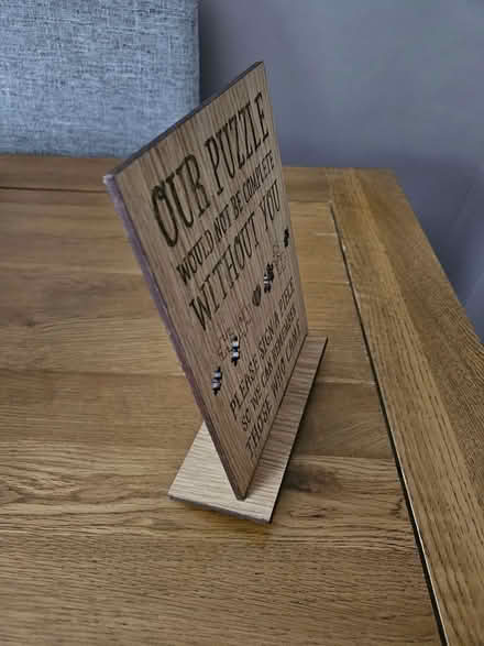 Photo of free Puzzle sign for wedding (Welwyn Garden City AL7) #2
