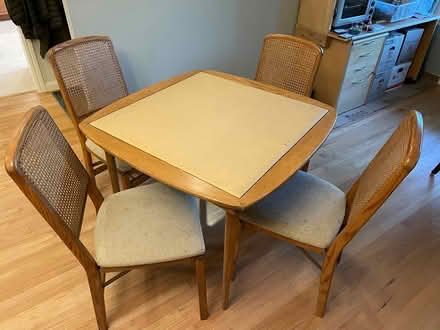 Photo of free Folding Card Table / 4 Chairs (Terra Linda) #1