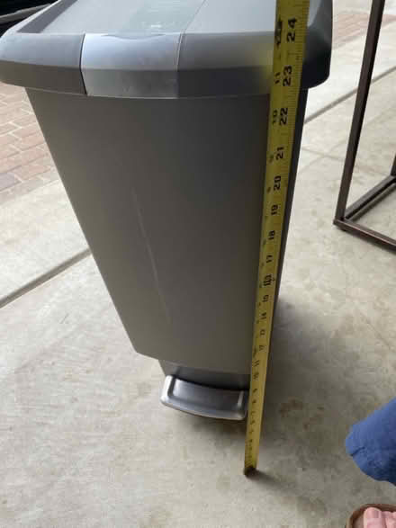 Photo of free Simple Human foot pedal trash cans (Central Ave/ Orchard) #4