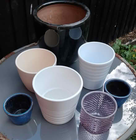 Photo of free Indoor Pots & Green Hanging Basket (LE8 5AH) #1