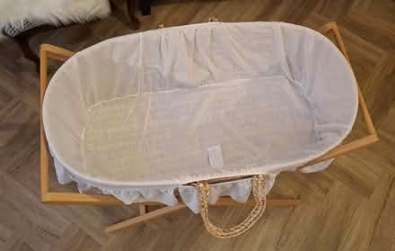 Photo of free Moses basket and stand (Boughton Monchelsea ME17) #2