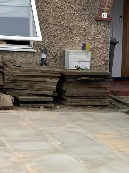Photo of free Used paving slabs (HA8 0hz) #1