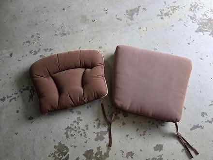 Photo of free Patio cushions x 8 (Aberfoyle, 5 mins S of Guelph) #1