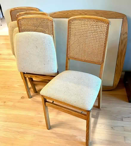 Photo of free Folding Card Table / 4 Chairs (Terra Linda) #2