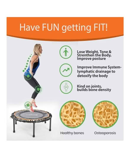 Photo of free Fit Bounce mini- trampoline, Used (Curtis Park) #2