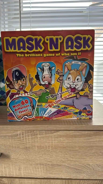 Photo of free Boxed game - Mask N Ask (Woodley RG5) #1