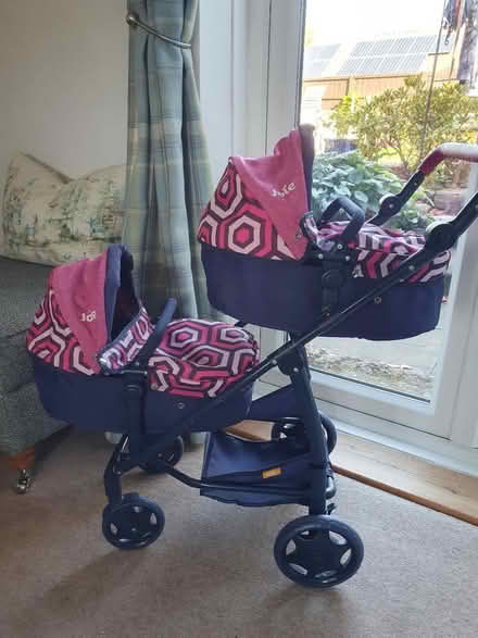 Photo of free Twin dolls pram (South Chailey Lewes) #1