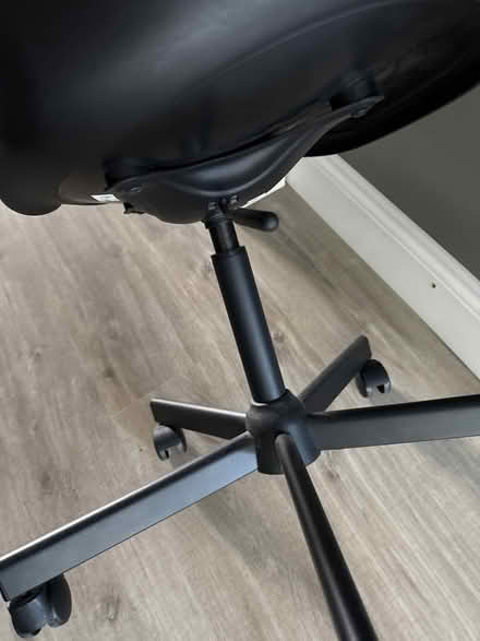 Photo of free Black office chair (Hanworth) #2