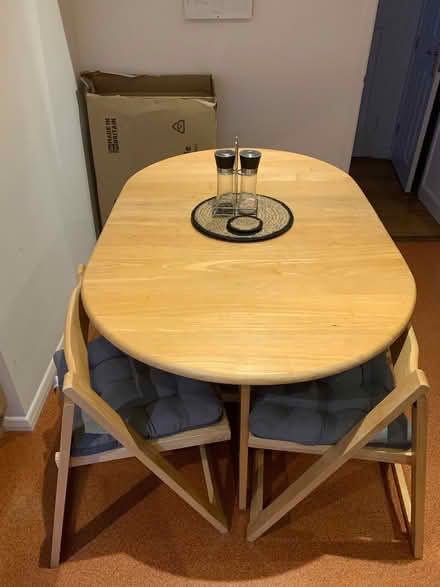 Photo of free Fold up dining table (Hemingford PE27) #1