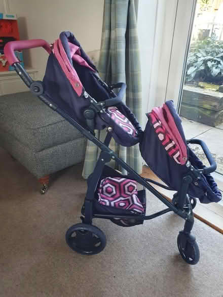 Photo of free Twin dolls pram (South Chailey Lewes) #3
