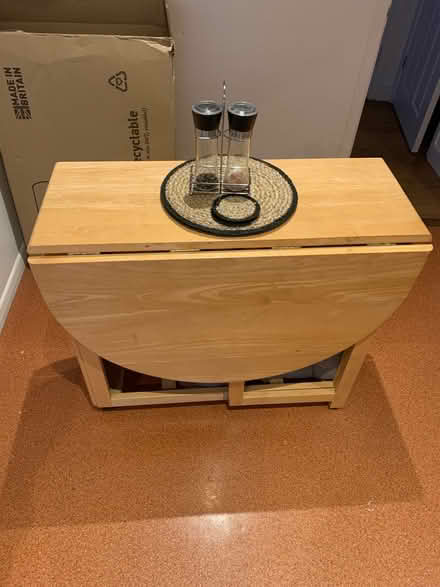 Photo of free Fold up dining table (Hemingford PE27) #4