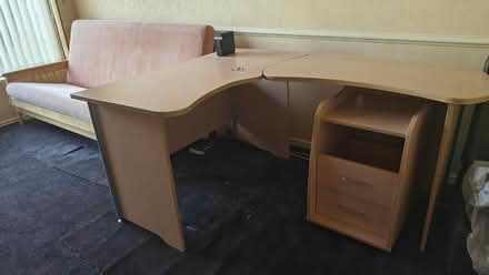 Photo of free Modern computer desk (Templepatrick BT39) #1