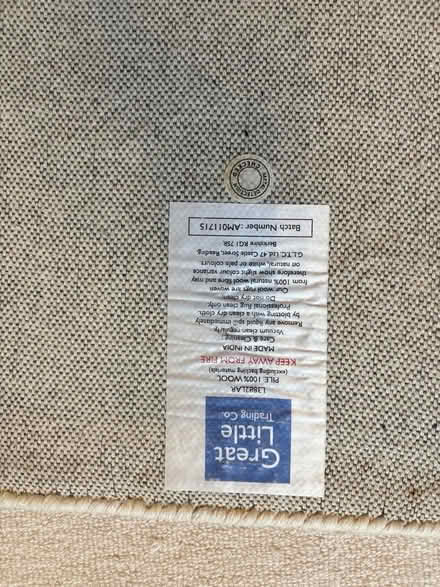 Photo of free GLTC children’s rug (Wimbledon SW19) #2