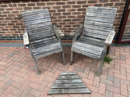 Photo of free Garden chair set (Redbourn AL3) #2
