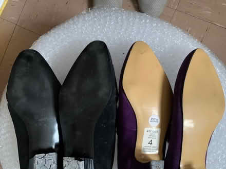 Photo of free 2 pairs of ladies size 4 leather shoes (Upton Park E6) #2