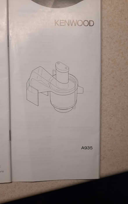 Photo of free Juicer to fit a Kenwood A901 food mixer (Hazlemere HP15) #1