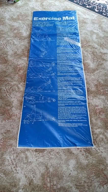 Photo of free Exercise mat (Wharf Rd area, Higham NN10) #1