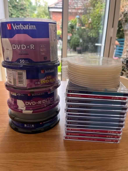 Photo of free Blank DVD’s & Blue ray discs (Watford WD18 (Byewaters)) #1