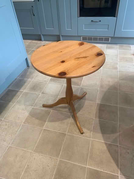 Photo of free Small round occasional table (Whitley Bay NE26) #1
