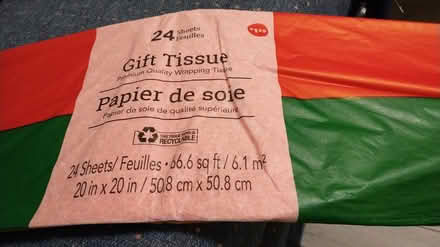 Photo of free Gift tissue papet (Allen) #1